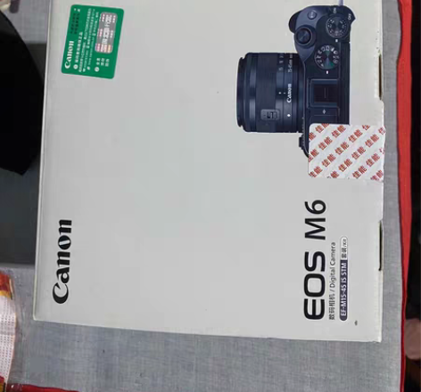 包邮佳能M6套机入门级微单美颜数码高清旅游...