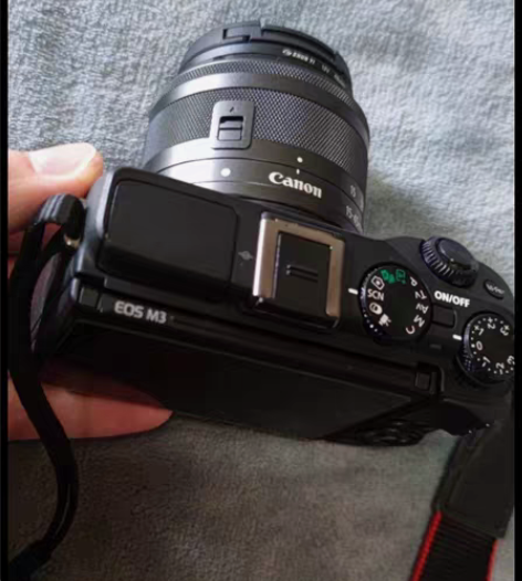 包邮佳能m3 白色微单套机 新手入门 带1...