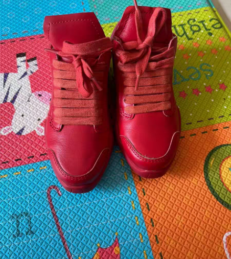 妈妈的期望纯皮软底鞋，26码，全新未使用，...