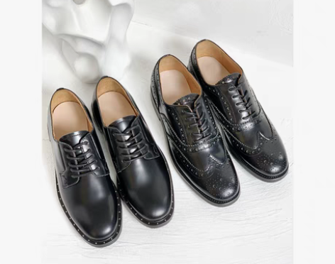 转卖熊太黑色小皮鞋女2019秋款英伦风女鞋...