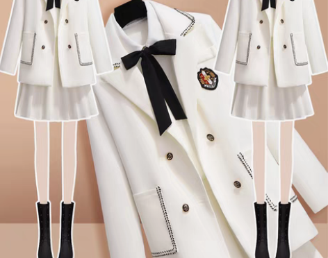 转卖高级感小香风套装女早春季2023年新款...