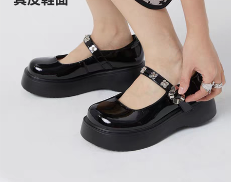 转卖SUGARerror不甜厚底玛丽珍鞋女...