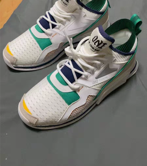 包邮李宁001休闲运动鞋，全新的吊牌还在没...