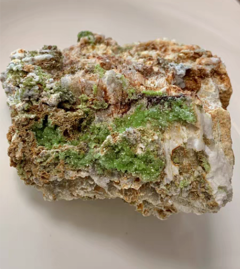 包邮天然矿石水晶萤石磷氯铅矿石标本 晶状体...