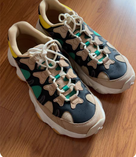 斐乐fila春秋复古运动跑鞋男士运动鞋 没...