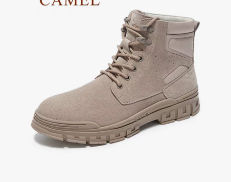 转卖【新风尚】骆驼马丁靴英伦风2019秋季...