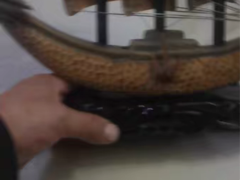 包邮年代老物，一帆风顺，龙舟宝船，大师精作...