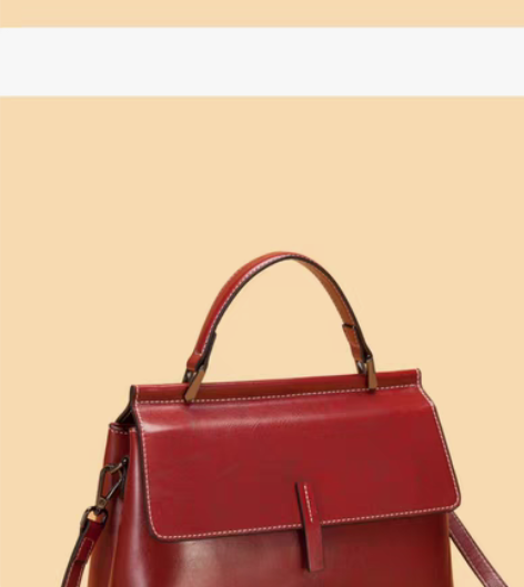 牛皮包包2022新款潮时尚高级感真皮女包大...