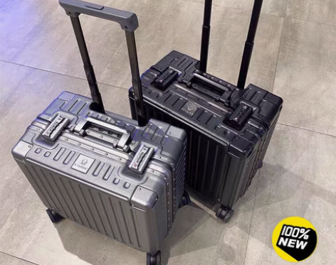 包邮出口曰本漫游铝框旅行箱行李箱密码箱18...