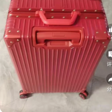 杰西度结婚行李箱陪嫁箱26寸红色箱子拉杆箱...