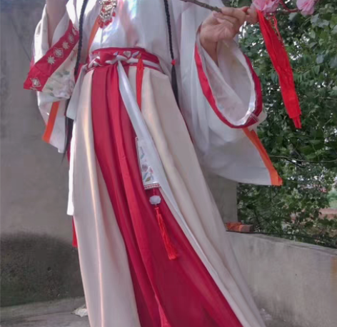 汉韵坊原创【繁花似锦】魏晋制古风交领宽袖襦...