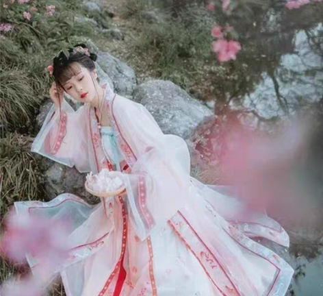 包邮七月夕 丹林诗意 只有下裙 ！！九新s...