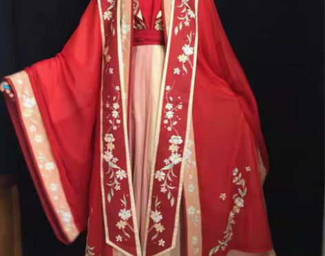 转卖墨晨烟雨原创汉服【寄相思】宋制五件套霞...