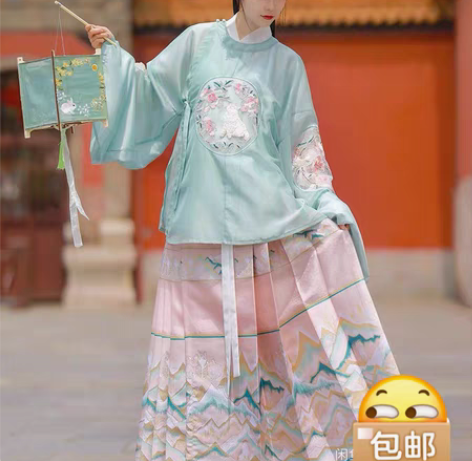 包邮【七月夕】雪山蓝猫，全套s码，包含里衣...
