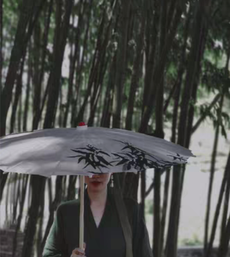转卖绿色汉服女夏季款中国风直裾薄款古装魏晋...