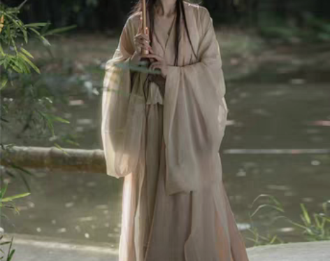 转卖神明少女汉服夏款魏晋制南北朝直裾古装改...