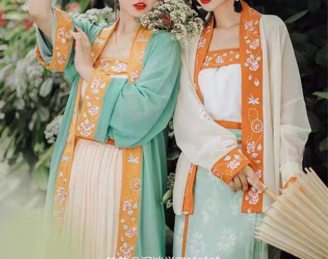 包邮仙楚姬家的初欢汉服,S码,宋制三件套如...