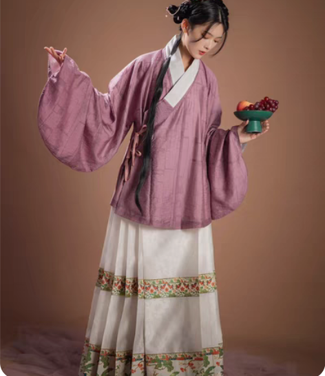 全新未试穿【鹿鹿子】桑谣记明制汉服妆花马面...