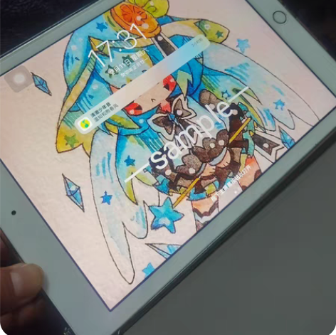 iPad第五代 成色还可以一直带壳使用，1...
