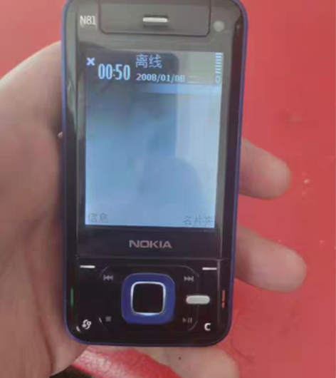 诺基亚手机，诺基亚n81，开机，当摆件卖，...
