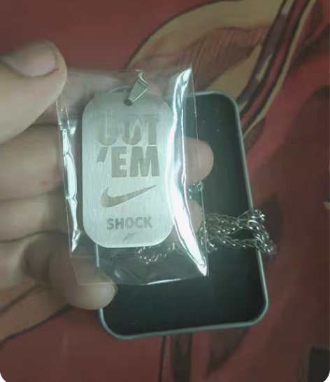 shock项链隐藏款，正品包邮，便宜出，世...