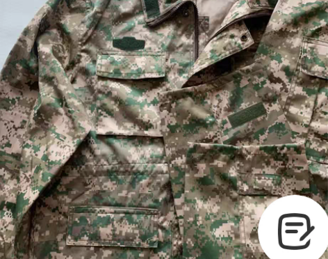 训练新迷彩套装耐磨纯棉多功能春秋季纯棉迷彩服