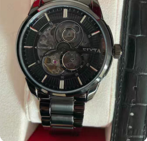 包邮飞亚达经典系列手表男 机械表钢带GA8...