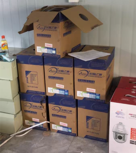 安普之源六类非屏蔽网线300米 无氧铜材质...