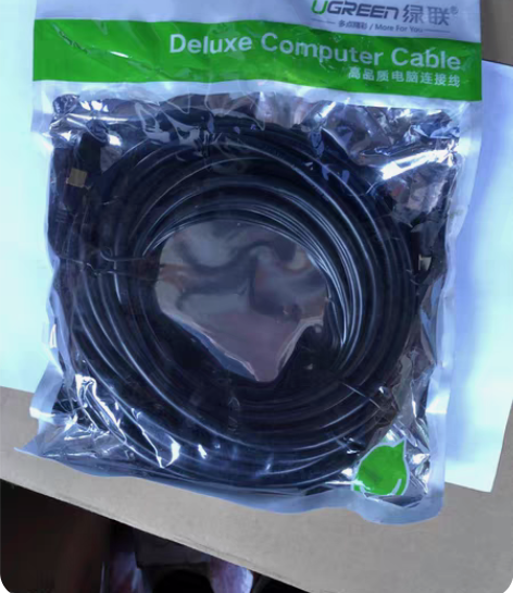 包邮绿联网线  5米 感兴趣的话点“我想要...