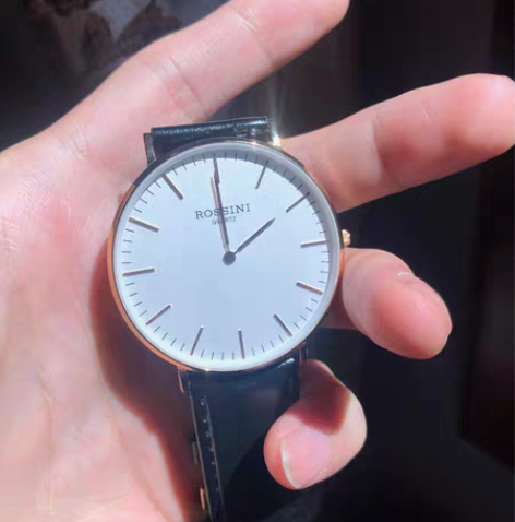 包邮罗西尼手表简约手表学生手表皮带 几乎全...