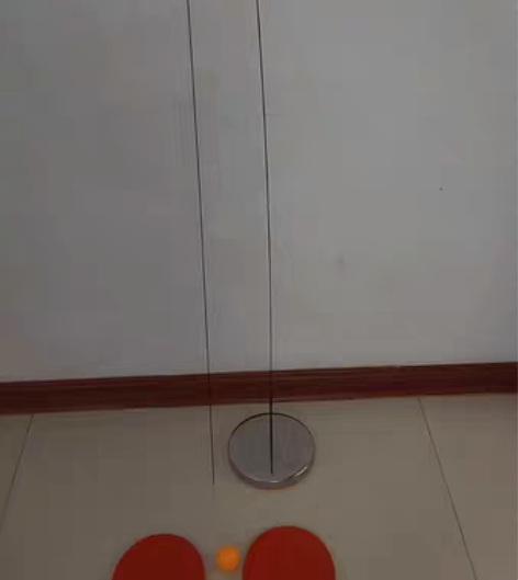 闲置出售  乒乓球训练器室内学生双打兵浜球...