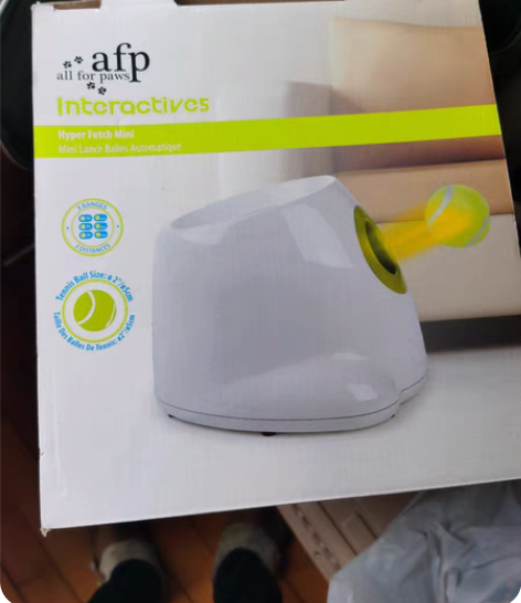 包邮afp 迷你电动网球发射器 宠物玩具 ...