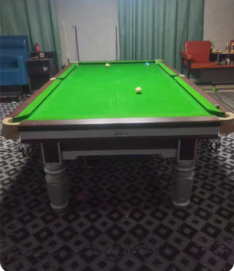 自家球厅出手3台田氏品牌台球桌，刚用5个月...