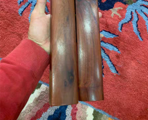 海南黄花梨木镇尺一对 精品海黄的镇尺一对，...