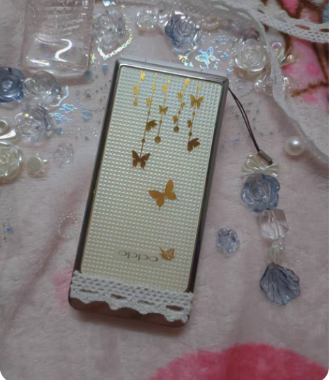 包邮超仙气Y2K可爱翻盖手机! 可以打电话...