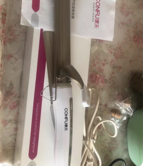 包邮康夫卷发器大卷负离子 陶瓷加长面板 6...