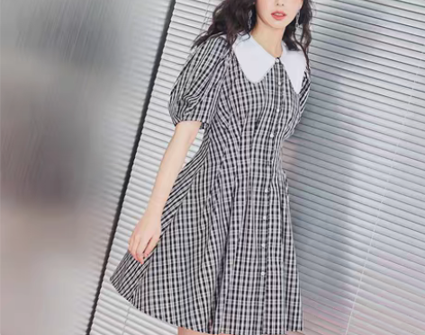 转卖【狂欢价】Z11女装新款法式珍珠娃娃领...