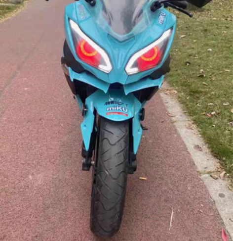 网红小忍者350双缸水冷，成都户，全车定制...