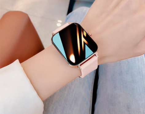 转卖安卓苹果通用女士智能手表蓝牙电话多功能...