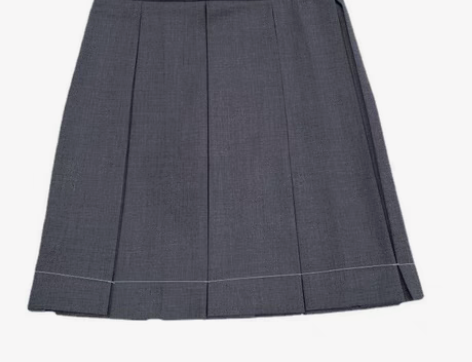 包邮1688酷舍八箱褶jk百褶裙学院风黑色...