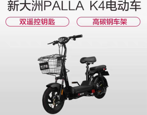 转卖8新 新大洲PALLA电动车 3C新国...