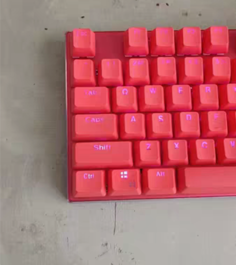 包邮雷神红蜘蛛机械键盘 全触发，红轴。  ...