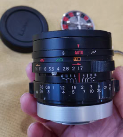 雅西卡45mm  1:1.7  古董镜头，...