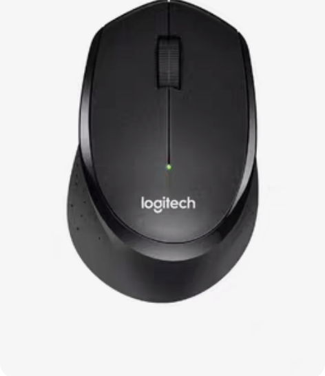 包邮罗技 M330 无线鼠标 黑色 全新未...