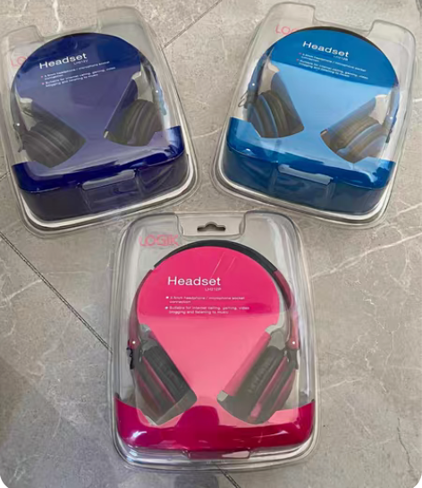 包邮全新耳机 有线耳机 头戴式 大耳包全新...