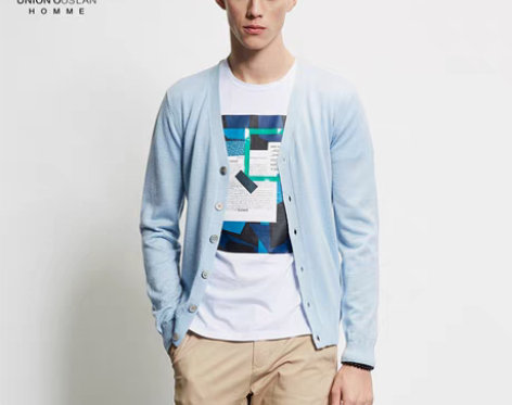 转卖UO轻熟男装秋装男士儒雅绅士打底针织…...