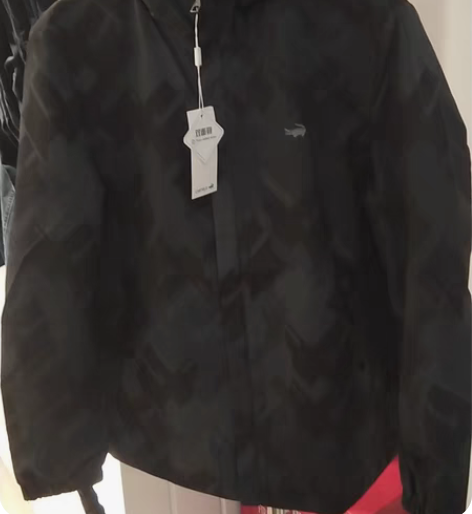 包邮卡乐男士双面穿夹克 L码 肩宽45 胸...