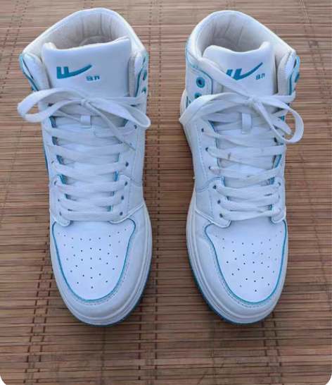 包邮二手男鞋44码  回力高帮运动鞋 鞋子...