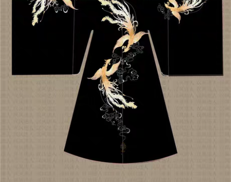 转卖汉风迷人2019原创设计汉服凤求凰明制...