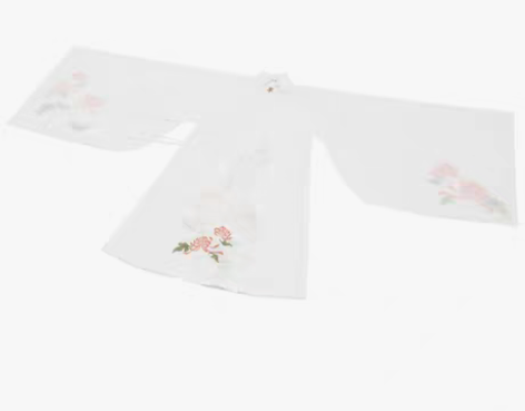 【月夕】花朝记汉服原创秋菊绣花立领斜襟长衫...